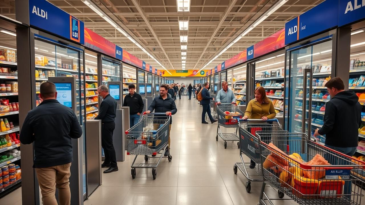 Aldi Teste Magasin Sans Caisse 2025 Revolution Courses France