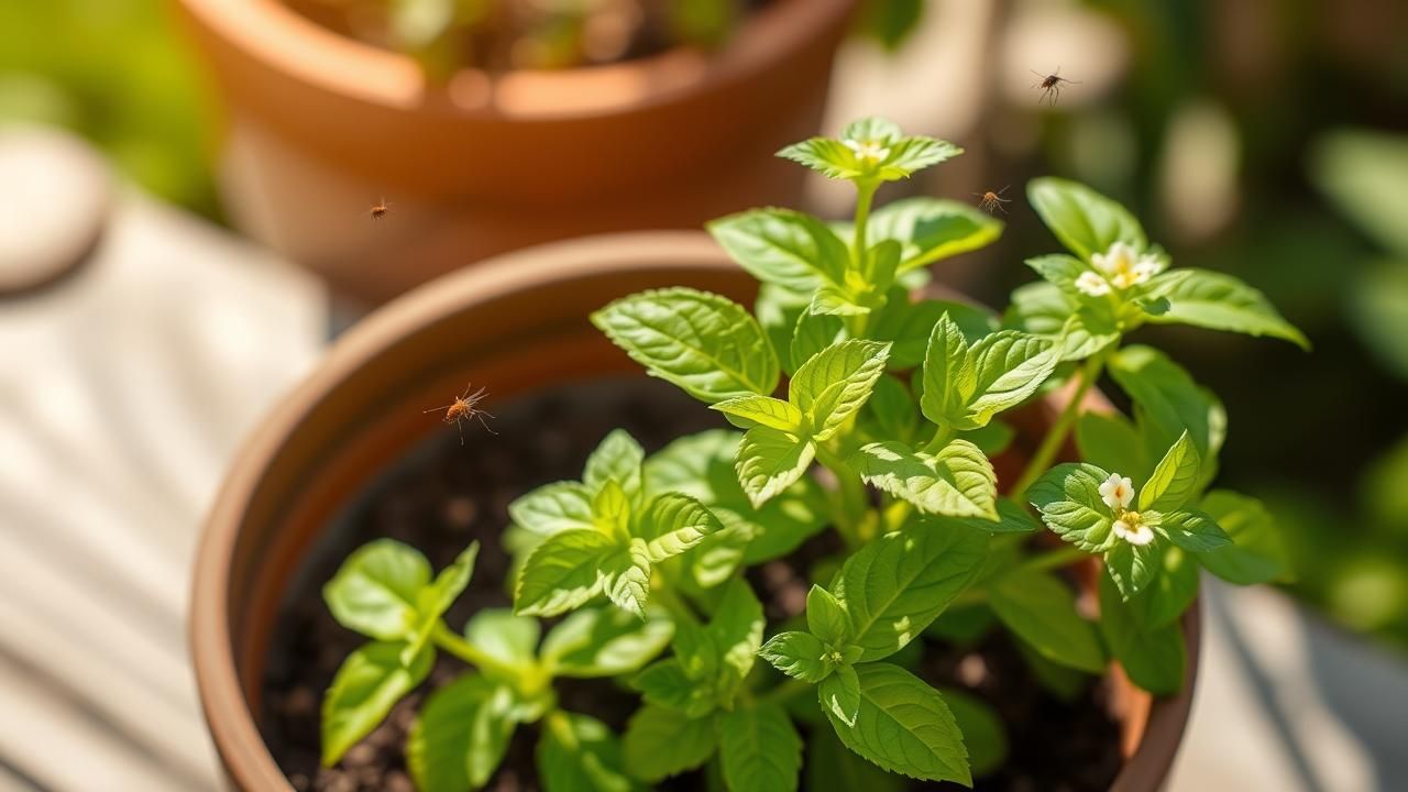 Basilic Citron Plante Anti Moustiques 2025