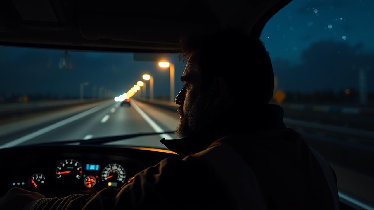 Chauffeur Route Boisson Inattendue