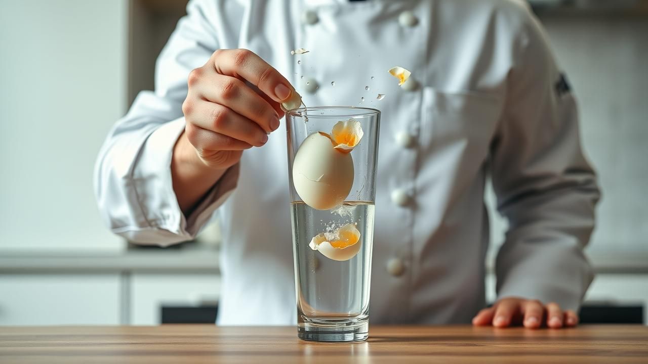 Chef Revele Secret Peler Oeuf 3 Secondes