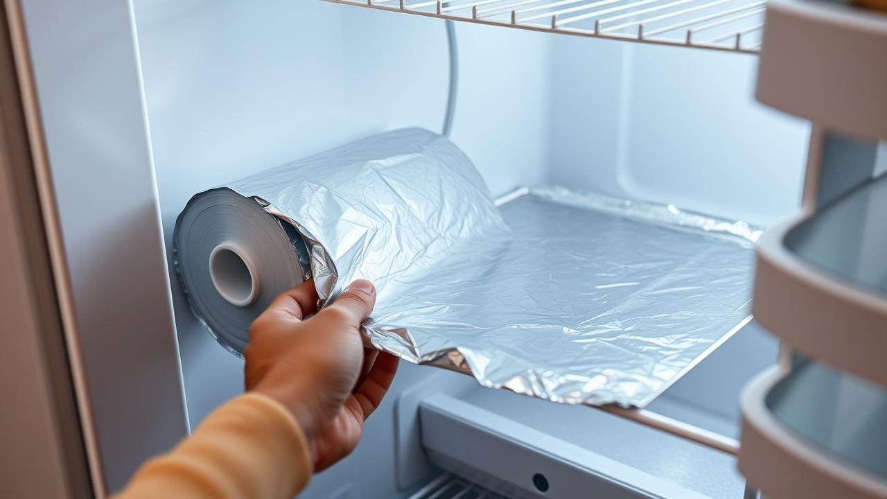 Degivrer Congelateur Avec Papier Aluminium 2025