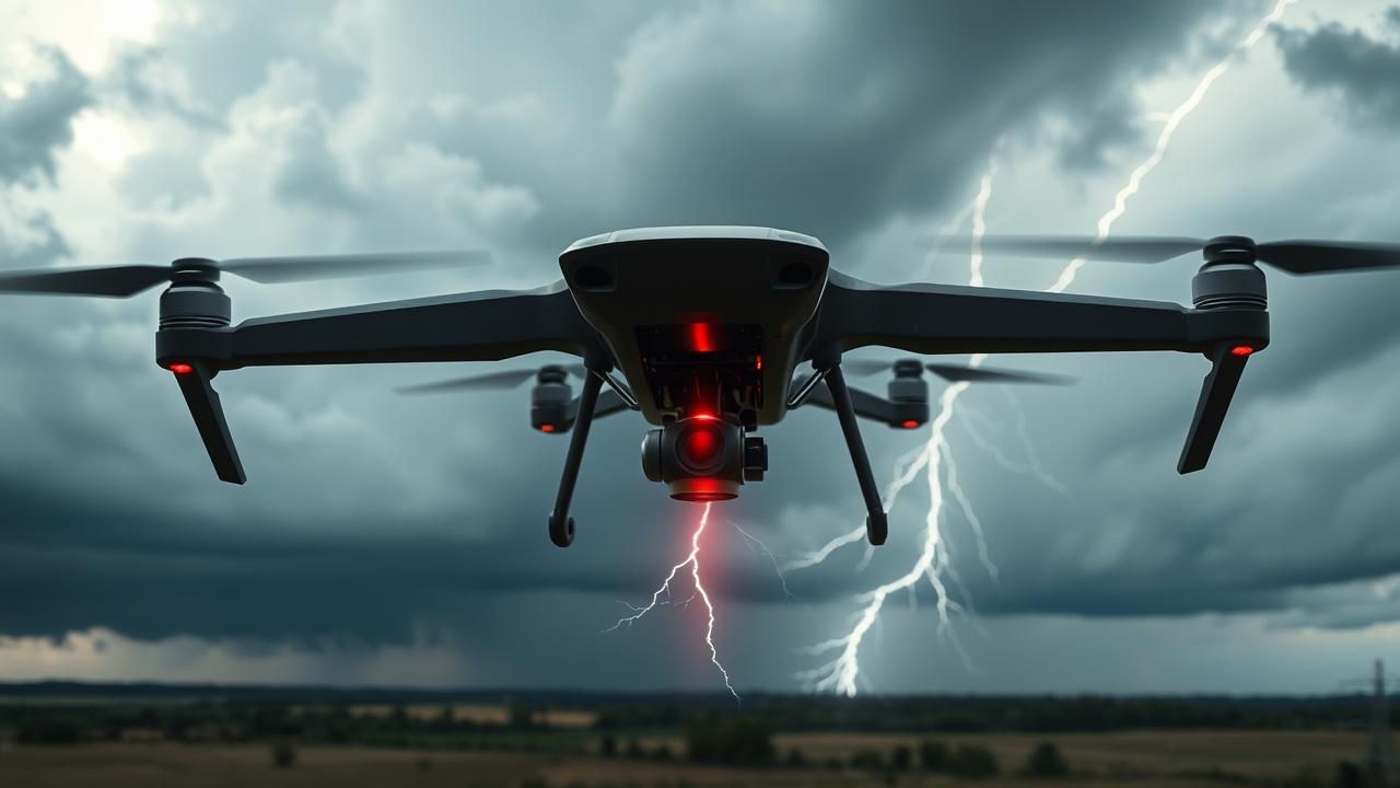 Drone Japonais Foudre Energie 2025
