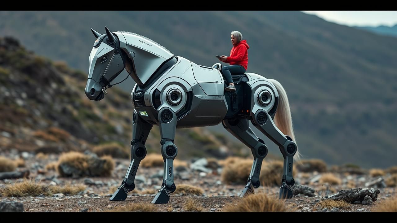 Kawasaki Robot Cheval Hydrogene 2025