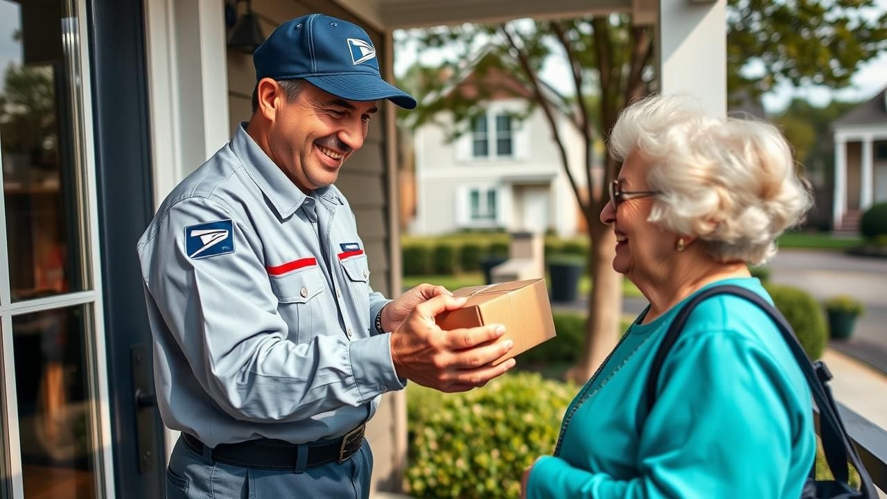 Le Facteur Devient Accompagnant La Poste Sengage Pour Les Seniors
