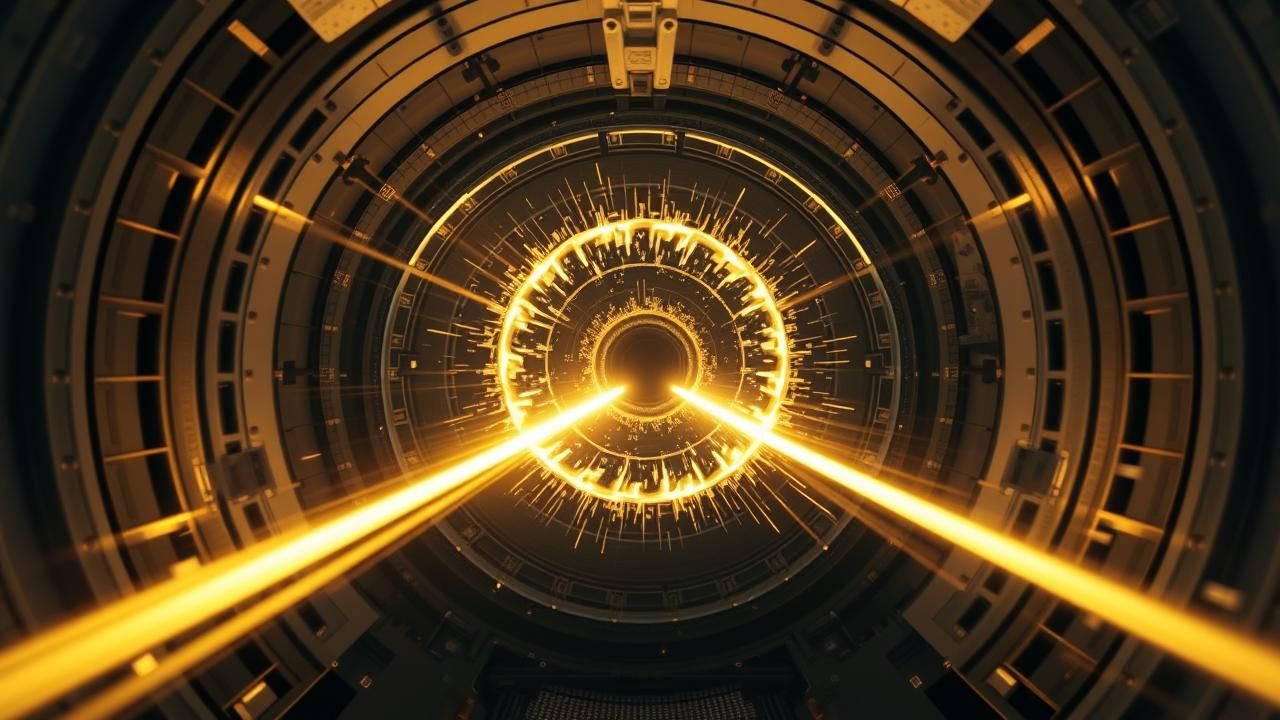 Lhc Noyaux Or Sans Collision Directe