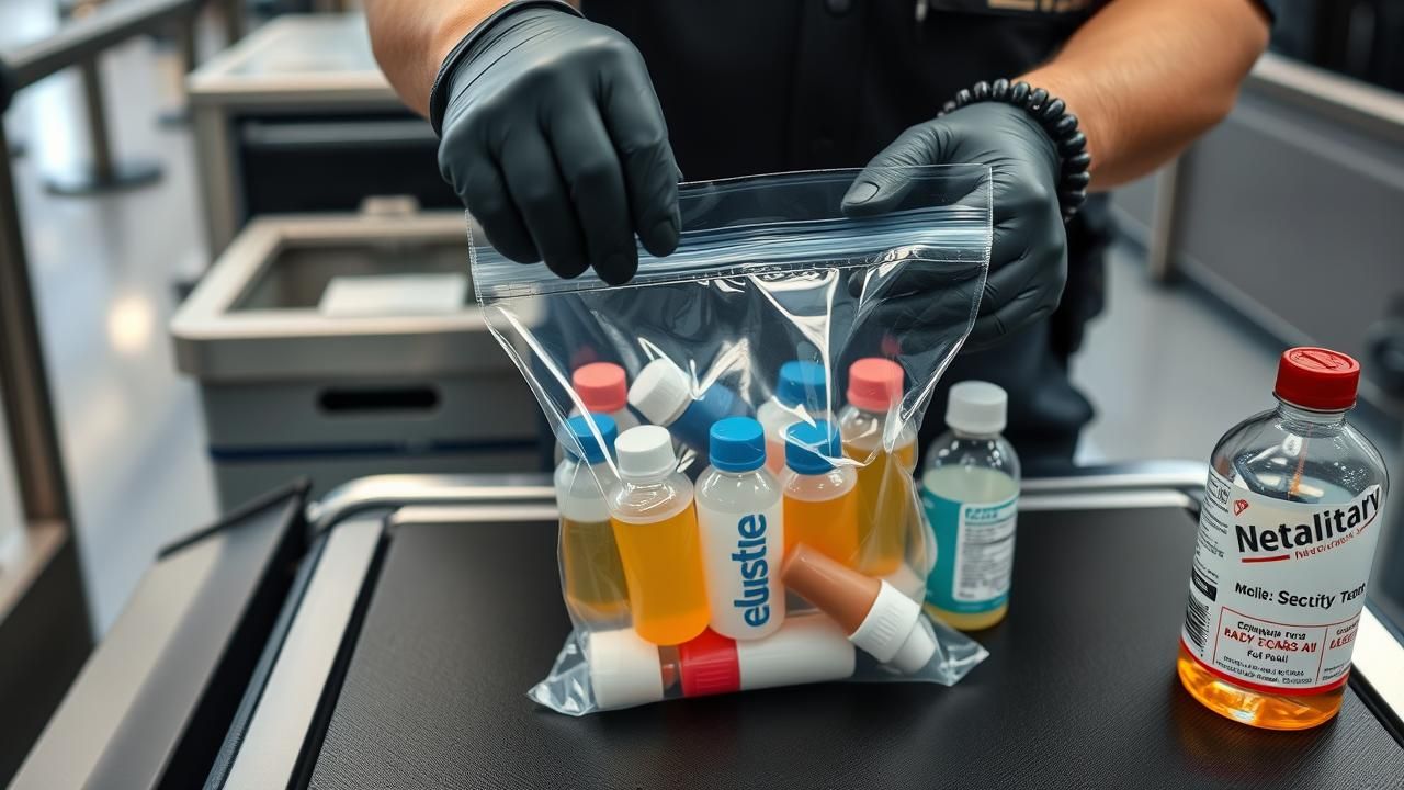 Liquides En Cabine Retour Strict Aux 100 Ml En Europe