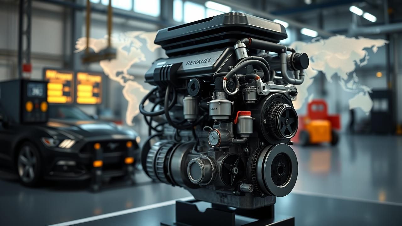 Moteur H13 Renault Horse 2025 Vert Marches Emergents