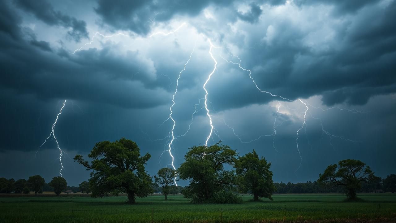 Orages Violents 2025 12 Departements En Vigilance Orange