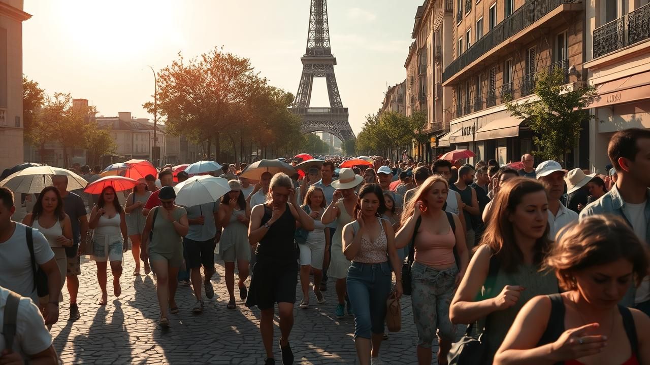 Paris Epicentre Europeen Mortalite Canicules 2025