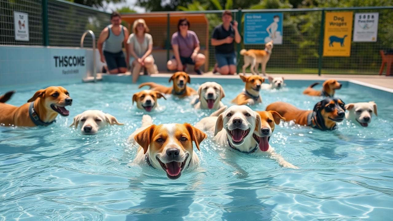 Piscine Ouverte Chiens 2025 Moment Joyeux