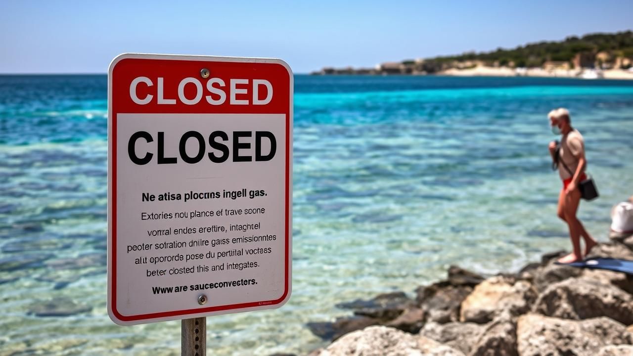 Plages Fermees Martigues Istres 2025 Algues Toxiques