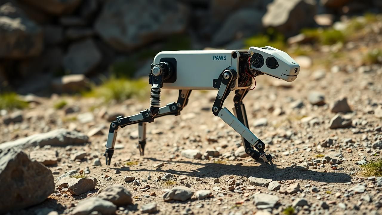 Robot Quadrupede Inspire Des Chiens 2025