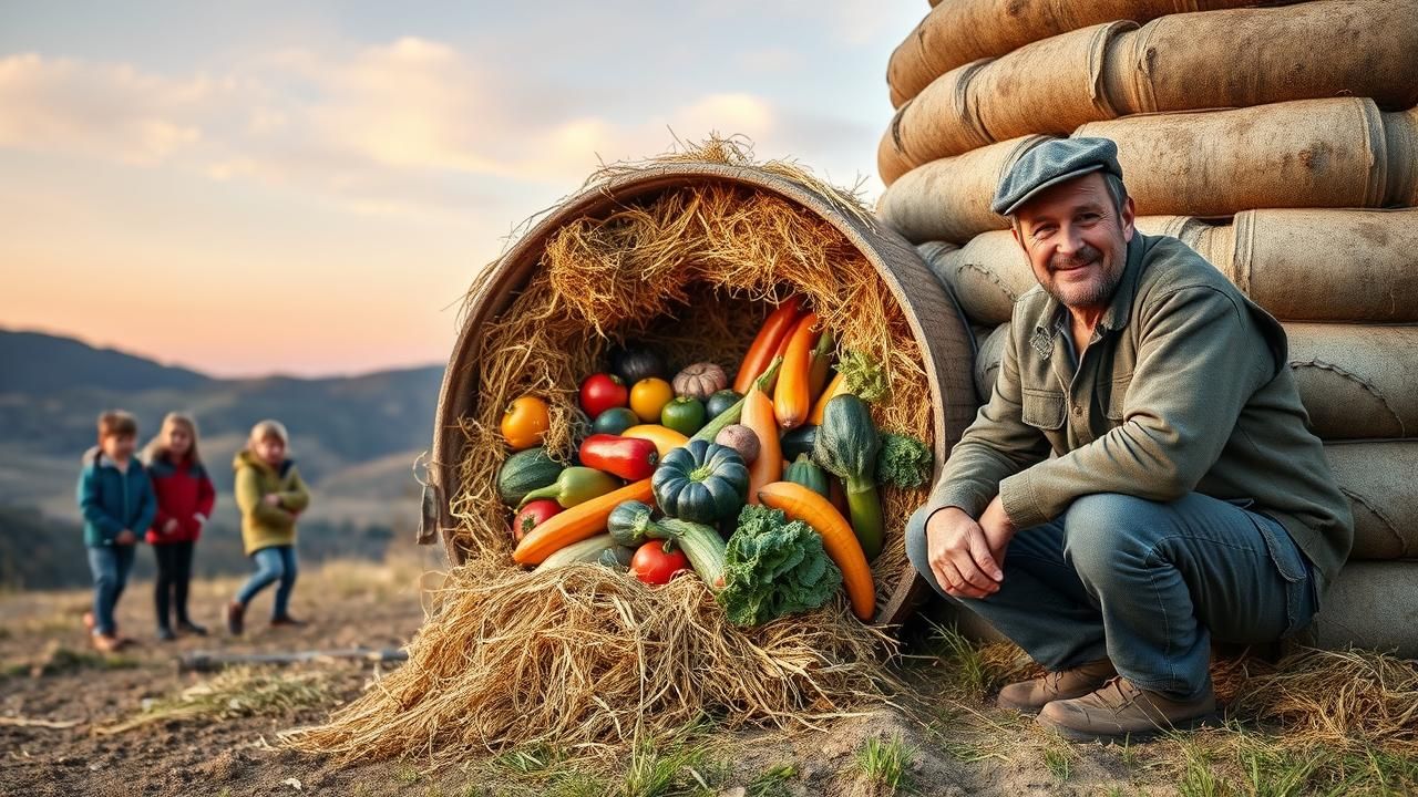 Secret Paysan Legumes Frais Hiver