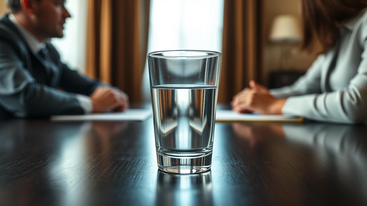 Test Verre Eau Entretien Embauche 2025