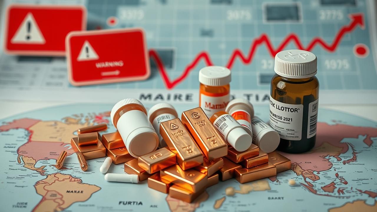 Trump Droits De Douane Cuivre Medicaments 2025