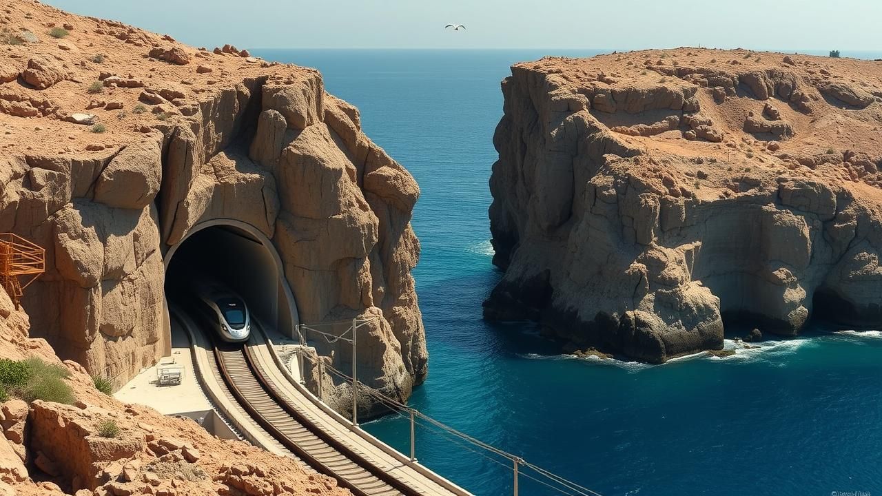 Tunnel Maroc Espagne Relance Lien Euro Africain Inedit
