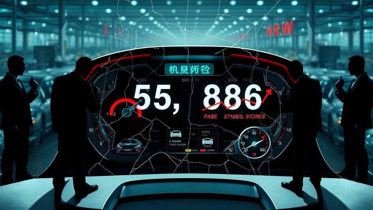 Ventes Voitures Electriques Chinoises 2025 Ascension Truquee