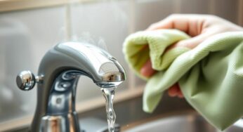 Le vinaigre blanc, l’astuce simple et efficace pour des robinets sans tartre en 2025