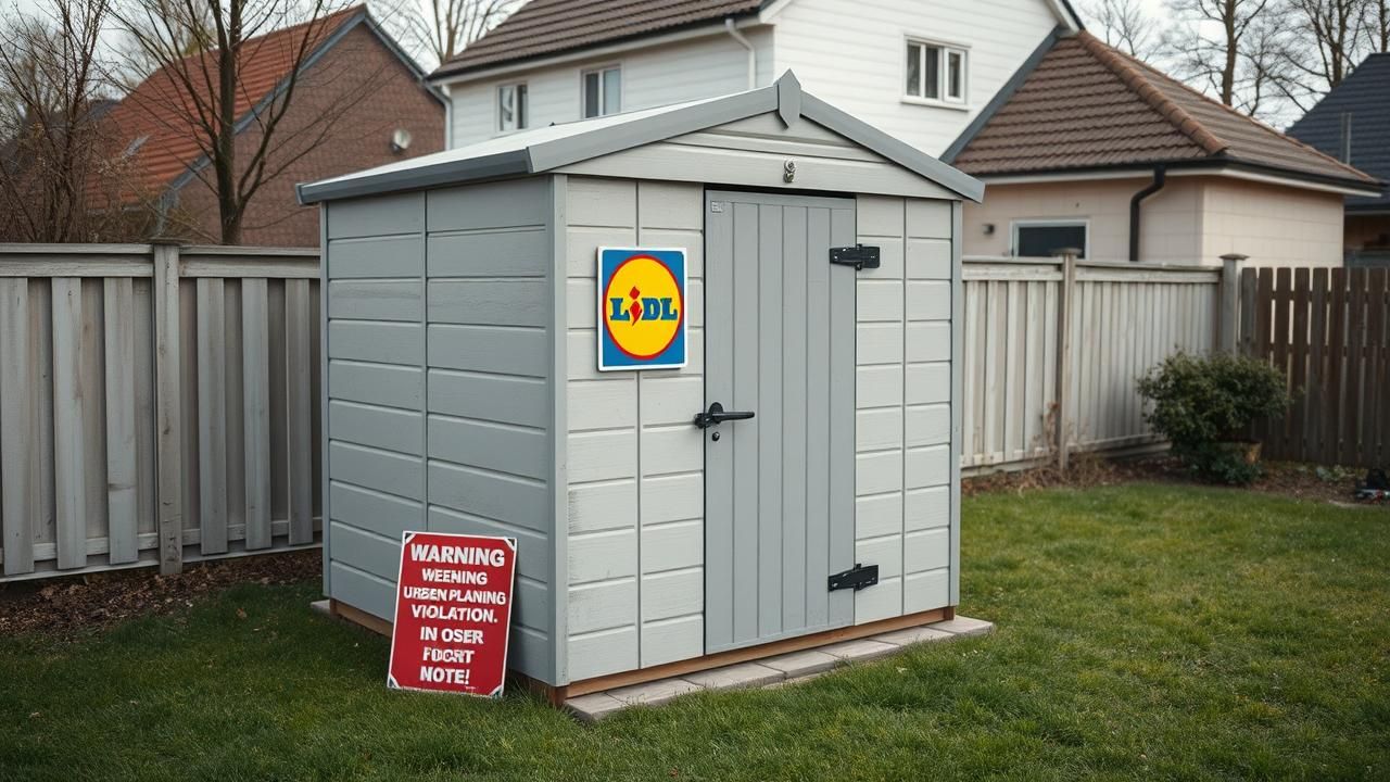 Abri Jardin Lidl Polemique Urbanisme 2025