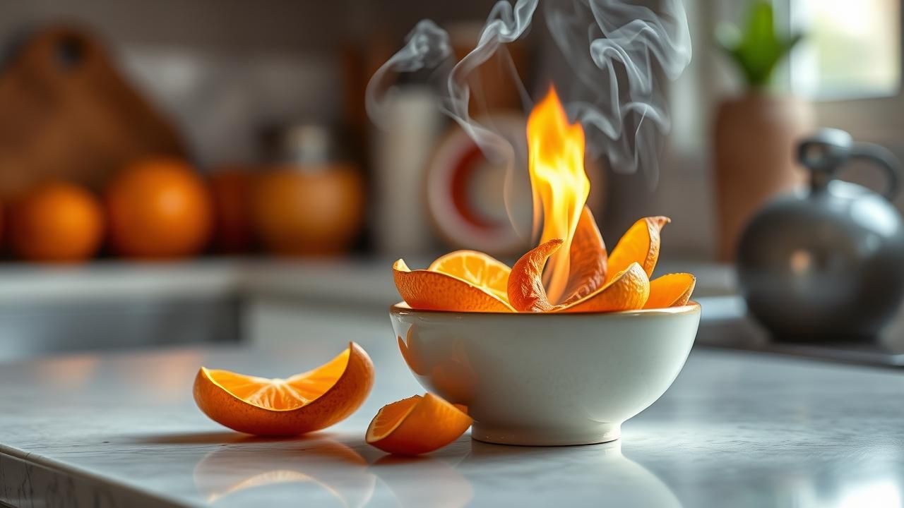 Bruler Peau Orange Astuce Naturelle 2025 Purifie Air
