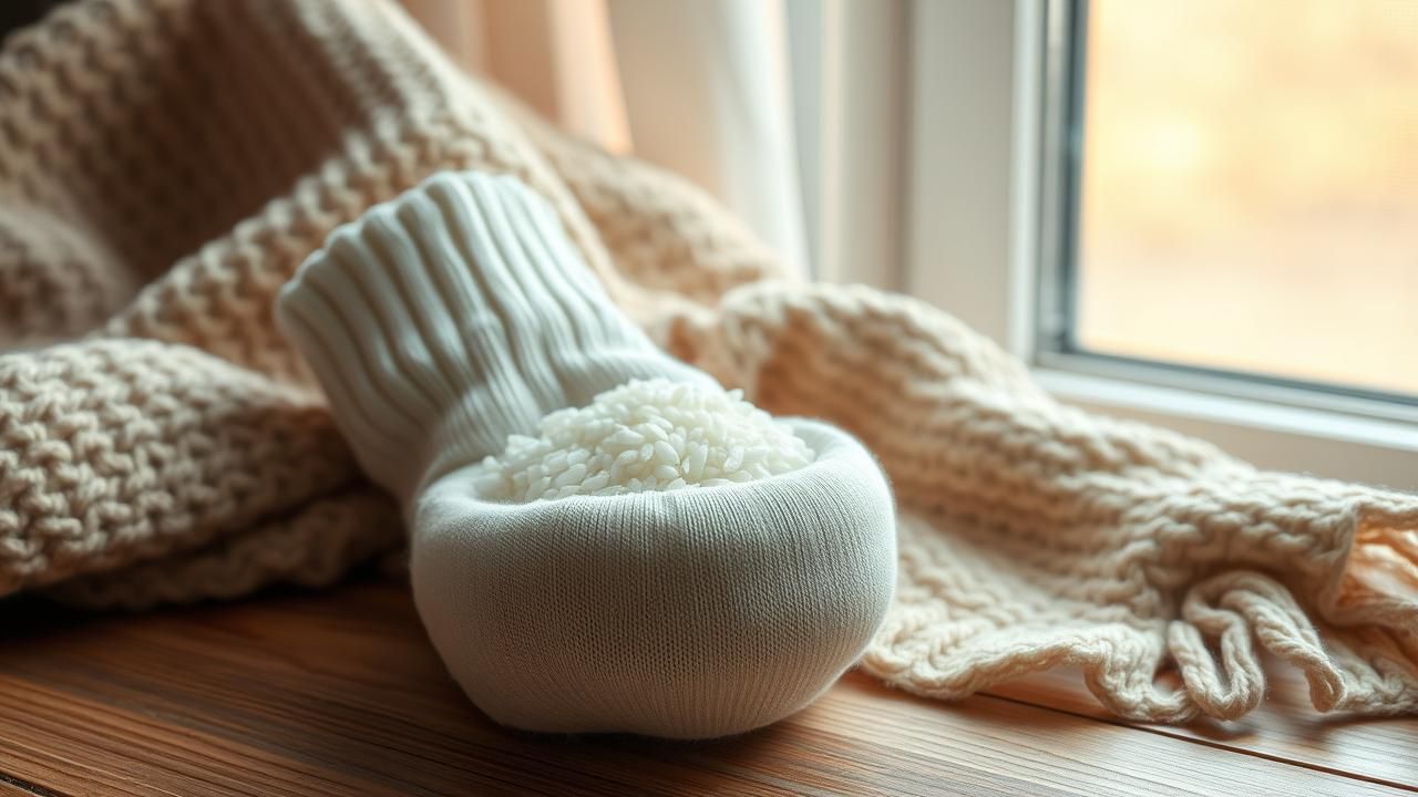 Chaussette De Riz Chauffee Pour Douleurs 2025