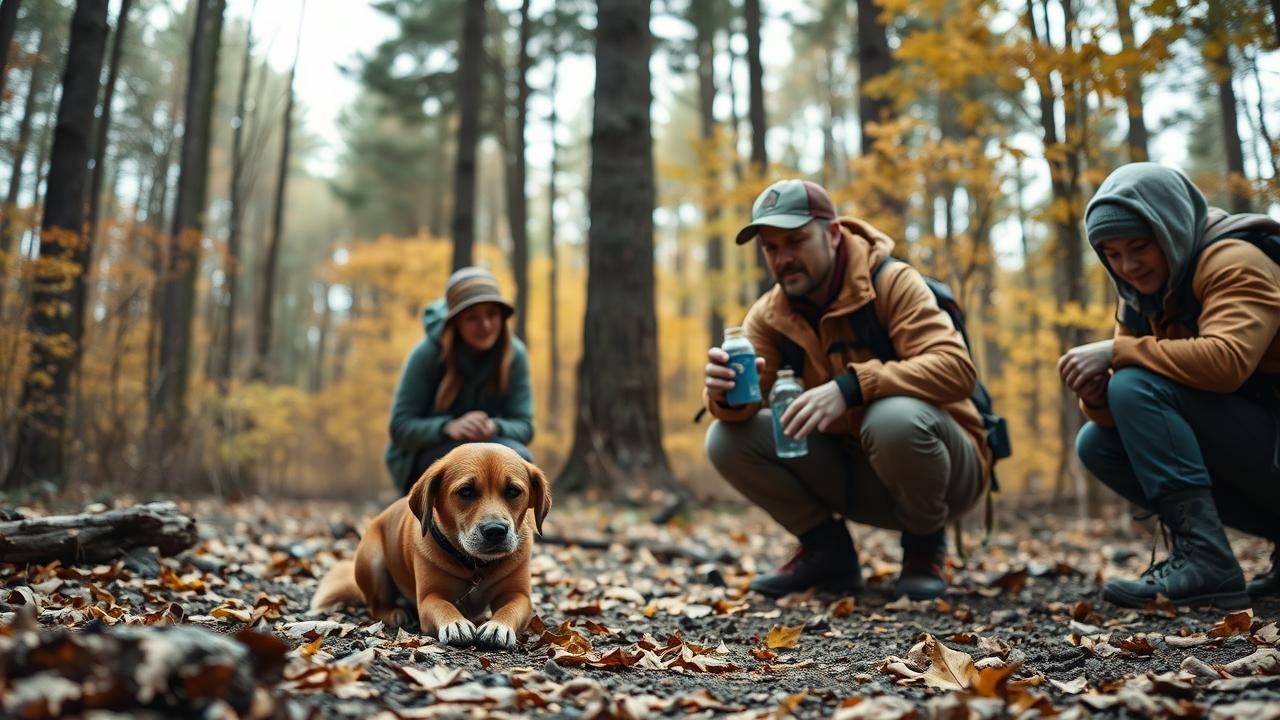 Chien Abandonne Foret Rencontre 2025