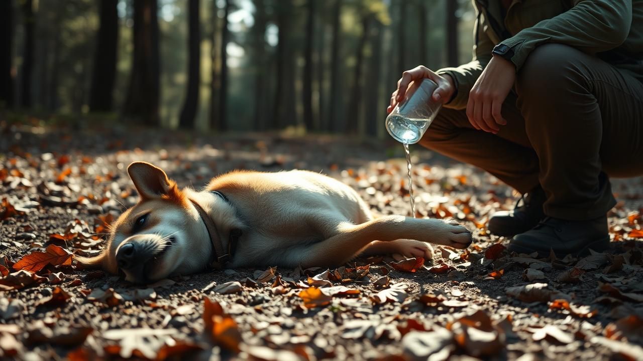 Chien Abandonne Foret Survie 2025