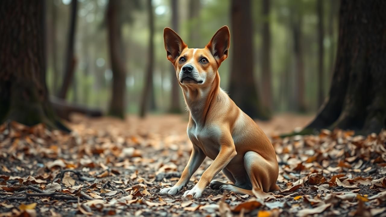 Chien Errant Affame Bouleverse Randonneurs Foret 2025