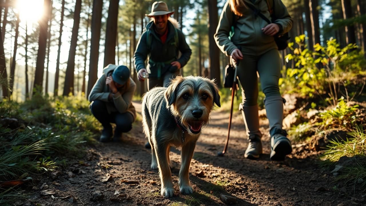 Chien Errant Rejoint Randonneurs Vosges 2025