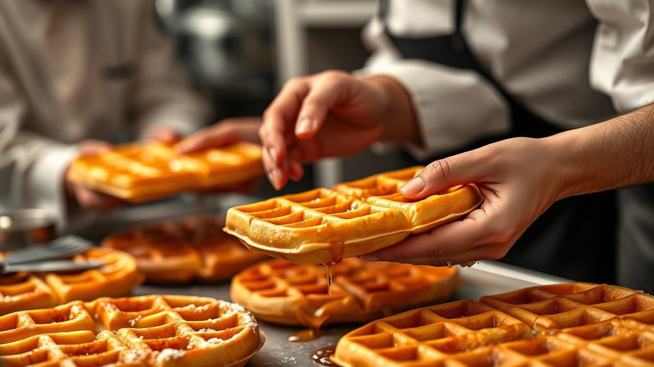 Cinq Patissiers Saffrontent Pour La Meilleure Gaufre 2025