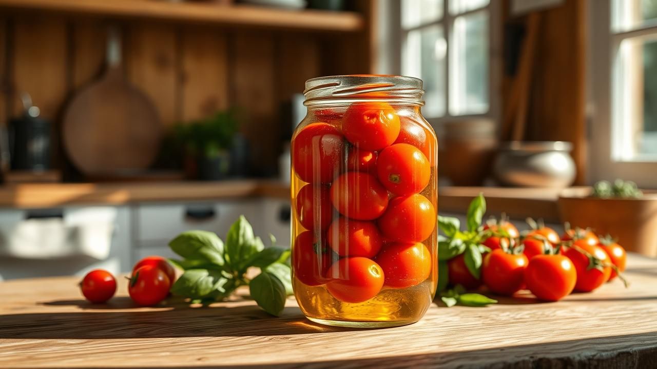 Conservation Tomates Methode Ancestrale Huile 2025