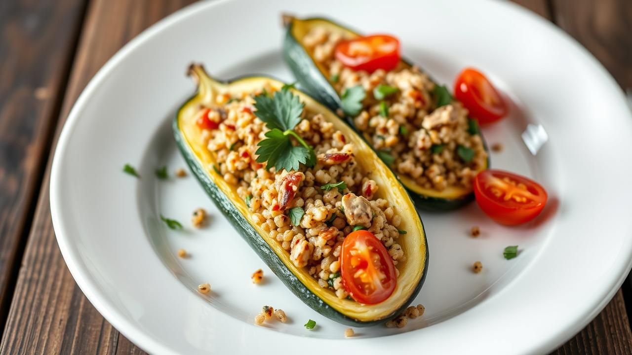Courgette Farcie Quinoa Recette Saine Rapide 2025