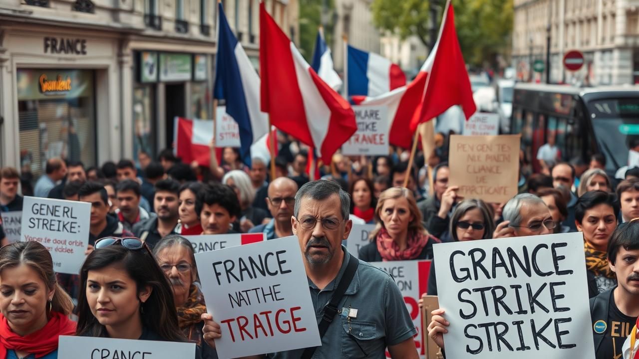 Greve 10 Septembre 2025 Bloquons Tout Divise La France