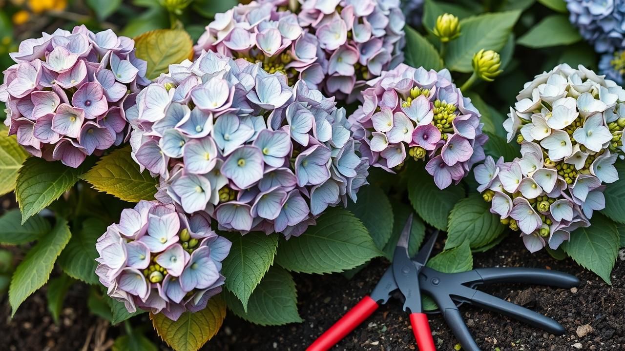 Hortensias Taille Automne Floraison 2025
