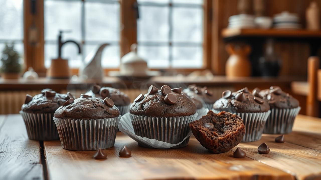 Muffins Chocolat Recette Reconfortante Hiver Marmiton