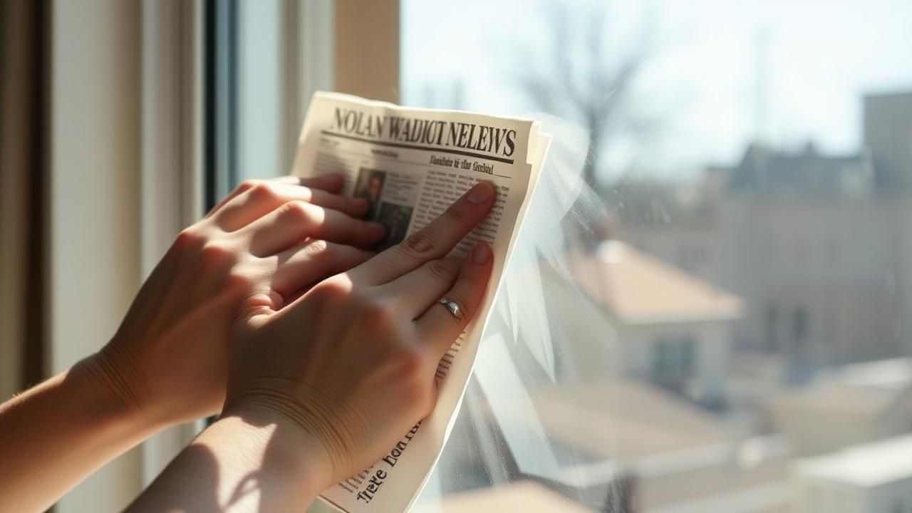 Nettoyer Vitres Avec Papier Journal Methode 2025