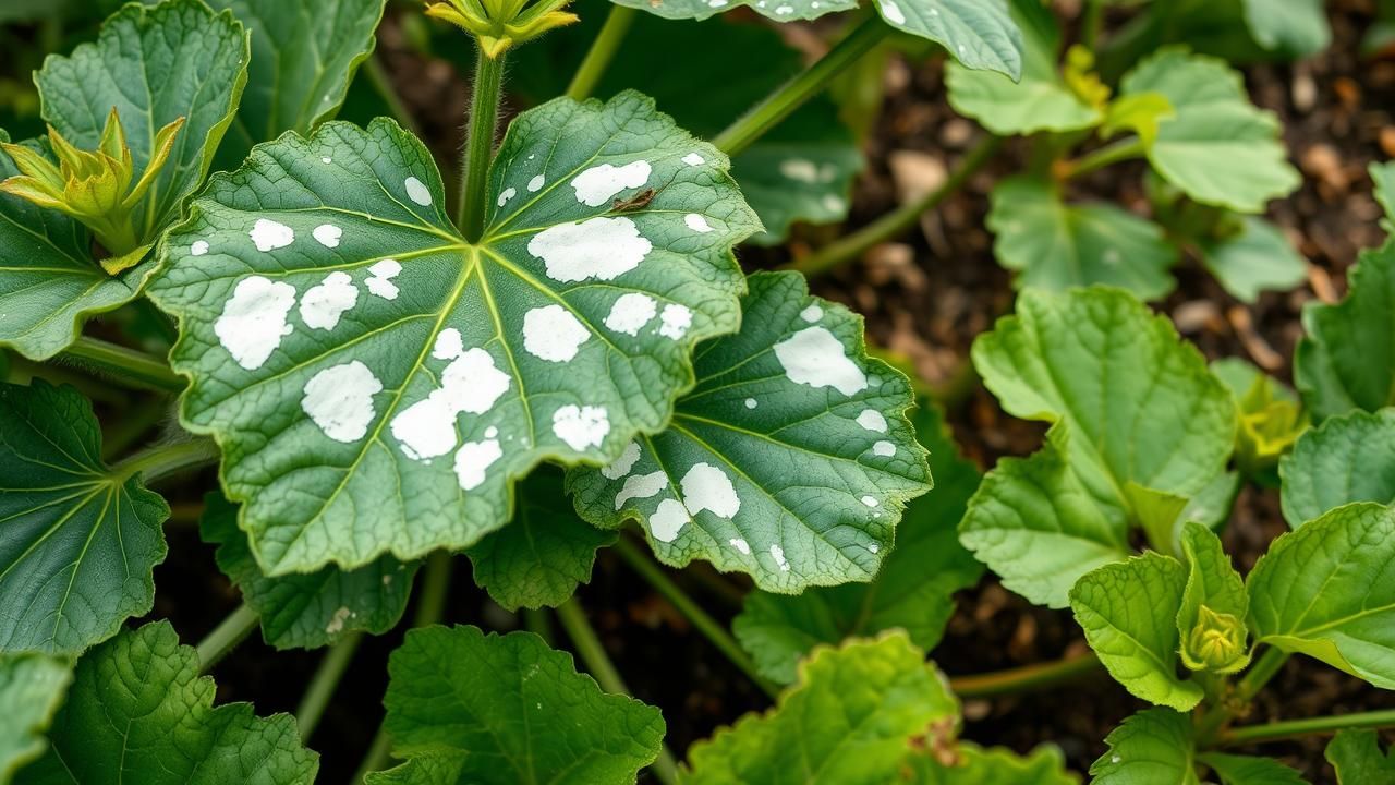 Oidium Courgettes Solution Naturelle 2025