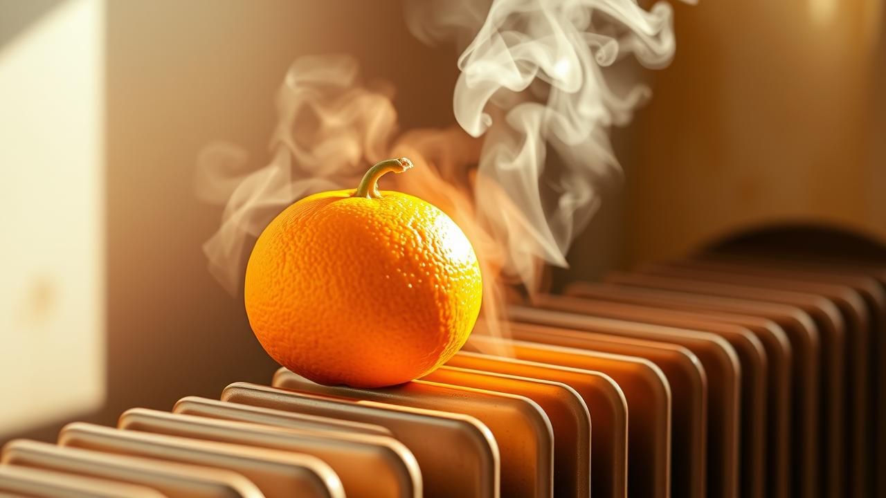 Orange Radiateur Purifie Air Maison 2025