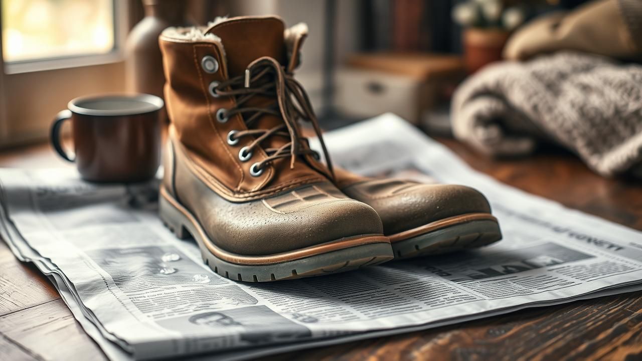 Papier Journal Astuce Chaussures Seches 2025