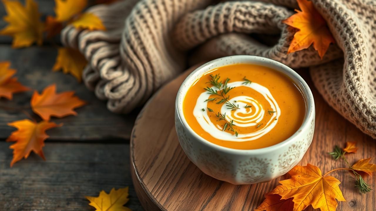 Soupe Potiron Lait Coco Automne 2025