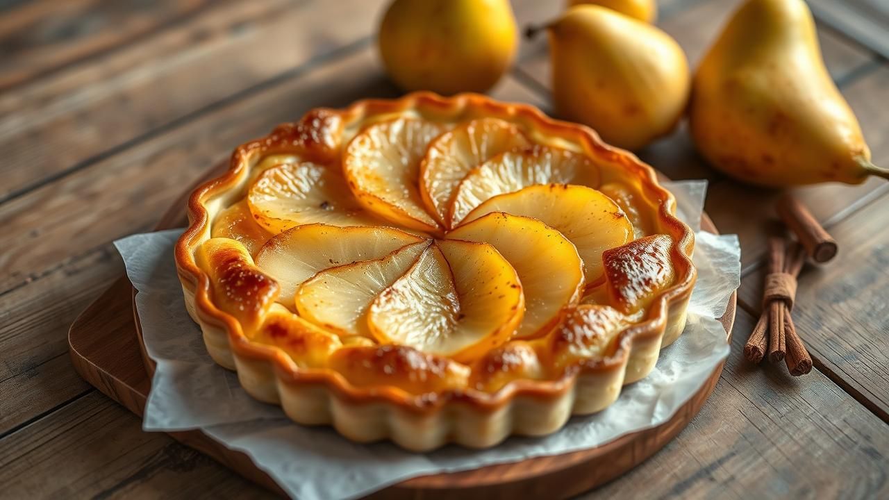 Tarte Croustillante Poire Mercotte 2025