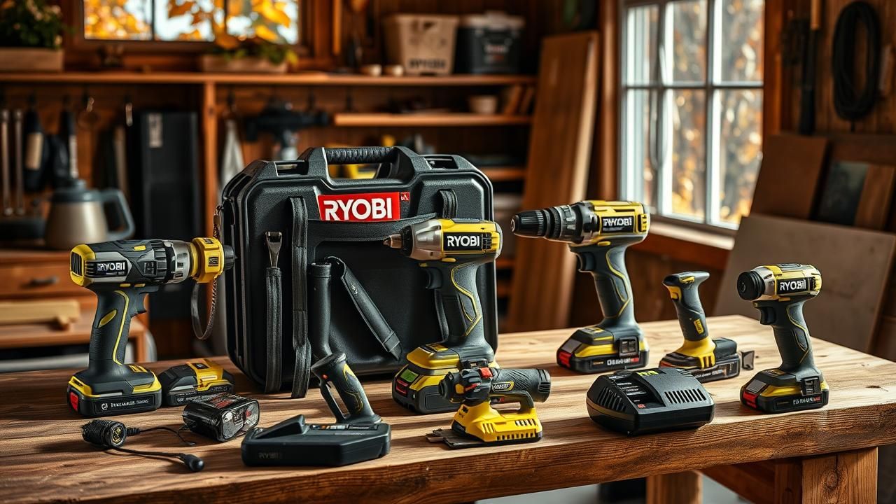 5 Outils Sans Fil Moins 320 Euros Ryobi Leroy Merlin