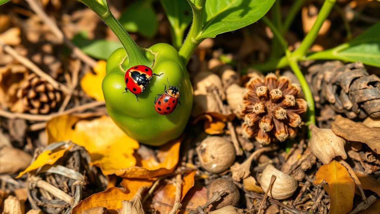 Abris Malins Eliminent Pucerons Avec Predateur Naturel