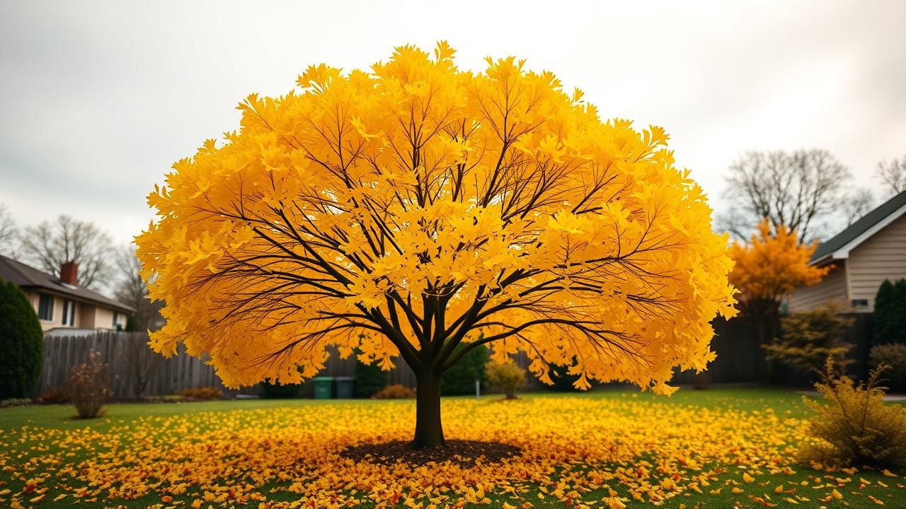 Arbre Dore Resistant Printemps Octobre