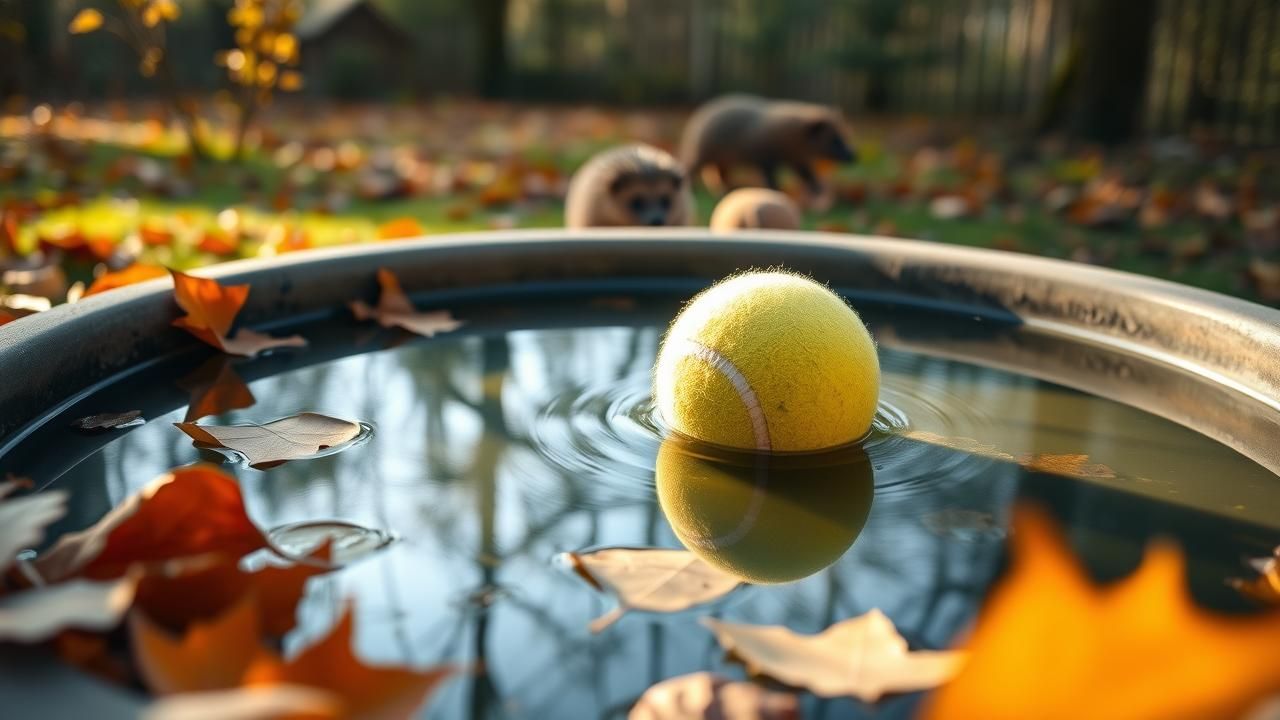Balle De Tennis Jardin Hiver Hetissons