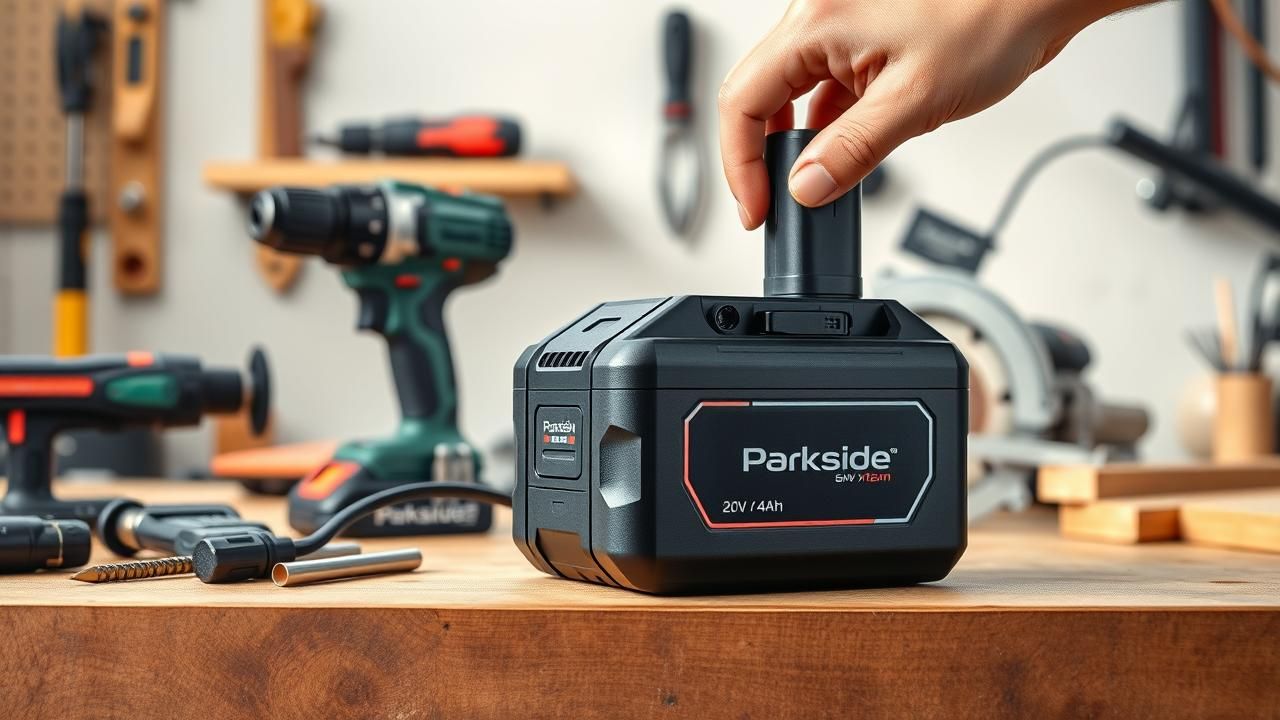 Batterie Parkside Promo Outils