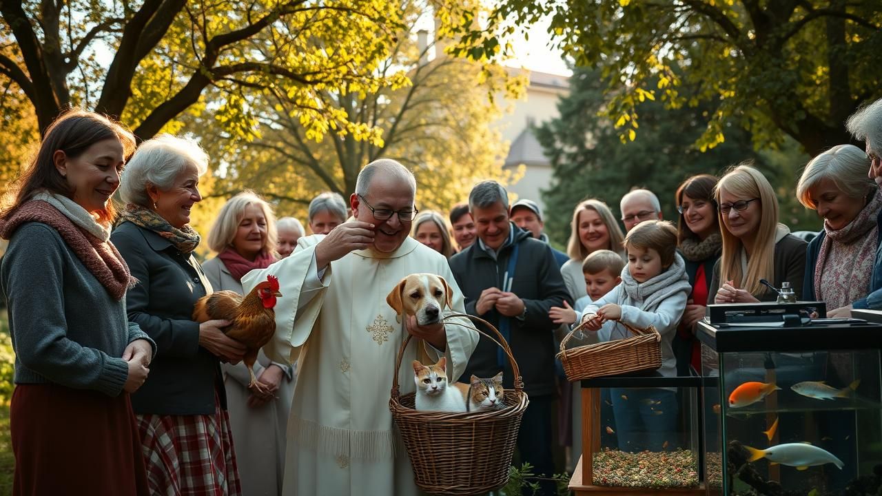 Benediction Animaux Compagnie Sarthe