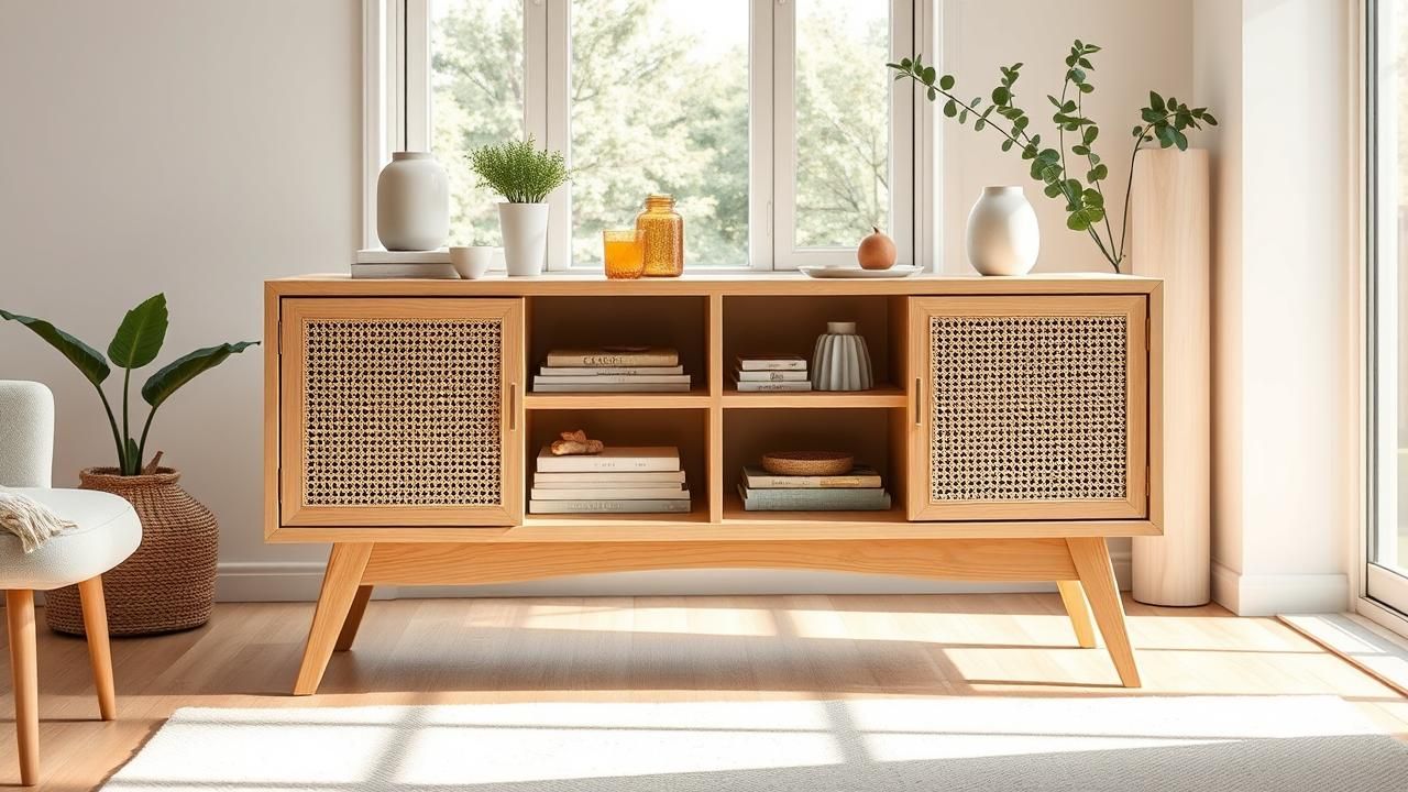 Buffet Rotin Tendance Pas Cher Alinea 2025