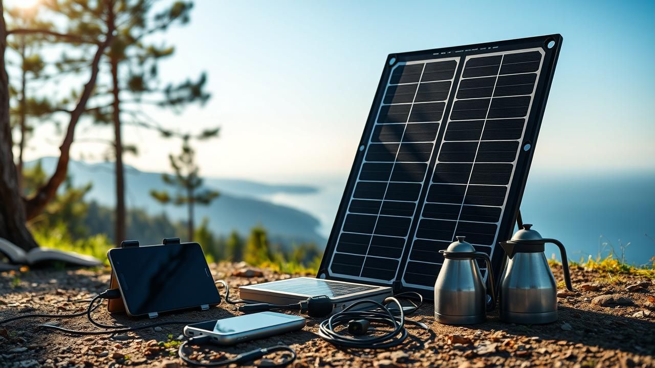 Centrale Electrique Portable Panneau Solaire Promo