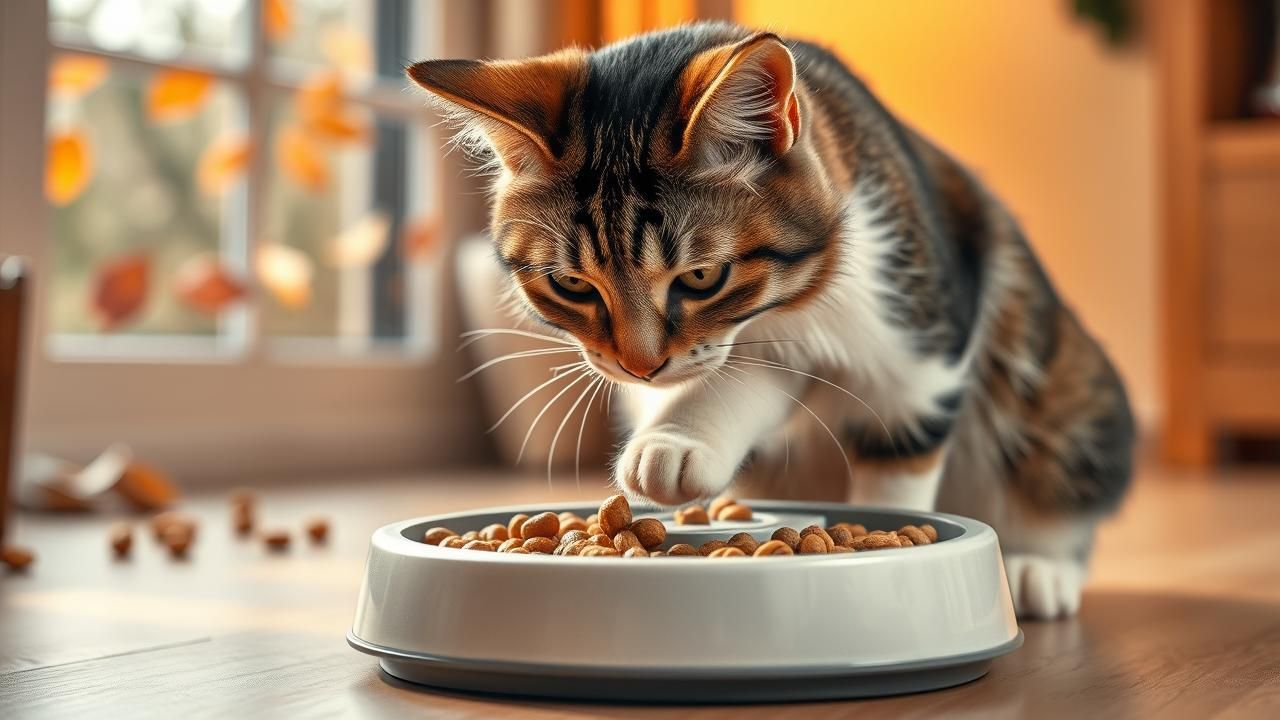 Chat Avale Croquettes Trop Vite Solution Vomissements Digestion
